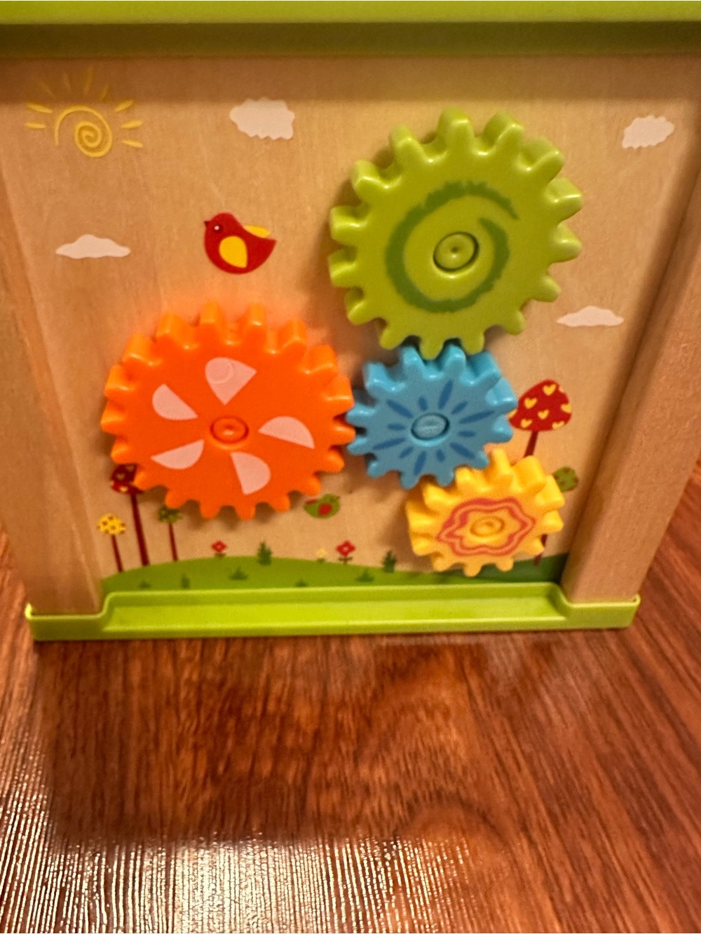 Kids Multicolor Learning Clock Toy - Picture 3 of 4